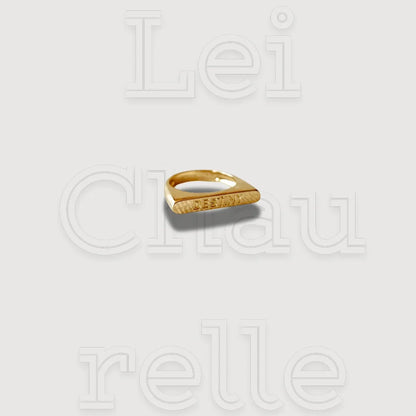 18k Gold Filled Luck Stackable Rings